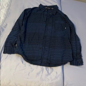 Boys Vans flannel shirt Size M